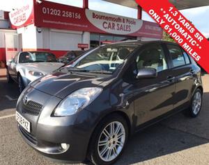 Toyota Yaris 1.3 SR MM 5d 86 BHP AUTOMATIC ONLY  MILES
