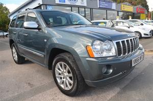 Jeep Grand Cherokee 3.0 CRD V6 Overland 4x4 5dr Auto