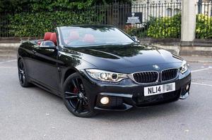  BMW 420D 4 SERIES CONVERTIBLE M SPORT HPI CLEAR LOW MIL
