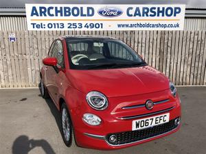 Fiat  Lounge Alloys, Front Fogs, Pan Roof, DAB Audio,