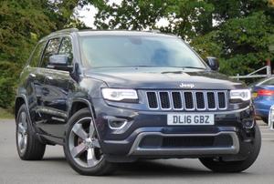 Jeep Grand Cherokee OVERLAND 3.0 CRD 250 BHP AUTO WITH