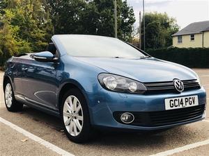 Volkswagen Golf 1.4 TSI S CABRIOLET 2DR | 7.9% APR AVAILABLE