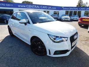 Audi A1 1.4 TFSI S Line 3 Door In Metallic White