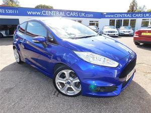 Ford Fiesta 1.6 ST-3 3 Door In Metallic Blue