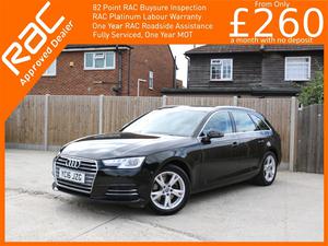 Audi A4 1.4 TFSI 150 PS Sport 6 Speed Avant Estate Sat Nav