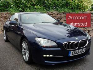 BMW 6 Series 640d SE 2dr Auto, ONE OWNER,  Miles only