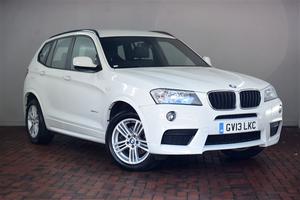 BMW X3 xDrive20d BluePerformance M Sport [Leather,