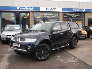 Mitsubishi L200 Double Cab DI-D Barbarian 4WD Auto 176Bhp,+