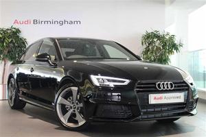 Audi A4 Special Editions 2.0T FSI Black Edition 4dr S Tronic