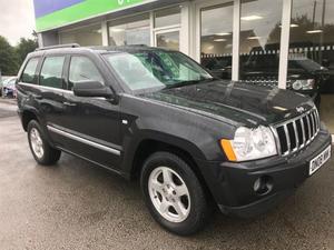 Jeep Grand Cherokee 3.0 V6 CRD LIMITED 5d AUTO 215 BHP