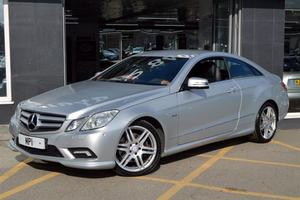 Mercedes-Benz E Class 3.0 E350 CDI BLUEEFFICIENCY SPORT 2d