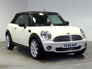 Mini Convertible 1.6 Cooper 2dr [Chili Pack]