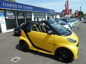Smart Fortwo 1.0 CITYFLAME EDITION MHD 2d AUTO 71 BHP