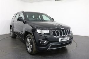 Jeep Grand Cherokee 3.0 V6 CRD LIMITED 4X4 5d AUTO 247 BHP