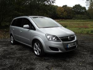 Vauxhall Zafira 1.8 i VVT 16v Exclusiv 5dr