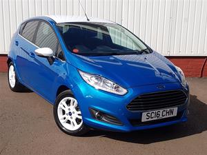 Ford Fiesta  Zetec Blue 5dr