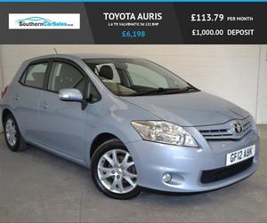 Toyota Auris 1.6 TR VALVEMATIC 5d 132 BHP