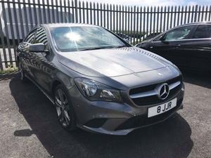 Mercedes-Benz CLA Class 1.6 CLA180 SPORT 4d 122 BHP Finance