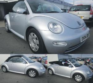 VW BEETLE CONVERTIBLE 1.9 TDI )