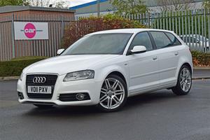 Audi A3 Audi A3 Sportback 2.0 TDI S Line 5dr [Comfort Pack +