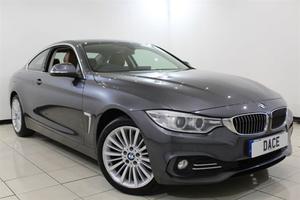 BMW 4 Series D XDRIVE LUXURY 2DR 181 BHP 1 Owner Full