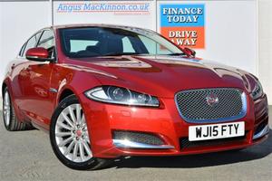 Jaguar XF 2.2 D LUXURY AUTO 4dr Saloon Stunning in Red with