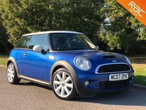 Mini Hatch 1.6 Cooper S Hatchback 3dr Petrol Manual (164