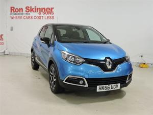 Renault Captur 1.5 DYNAMIQUE S NAV DCI 5d 90 BHP with Black