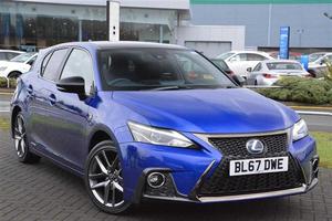 Lexus CT 200h 1.8 F-Sport 5dr CVT [Premier Pack] Auto