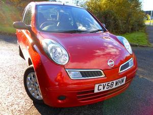 Nissan Micra 1.2 VISIA 3d 65 BHP ** ONE OWNER, FSH 9 STAMPS,