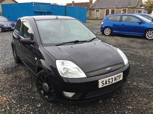 Ford Fiesta 1.4 Black 3dr