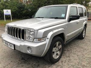 Jeep Commander 3.0 CRD Limited 5dr Auto 7 SEATS