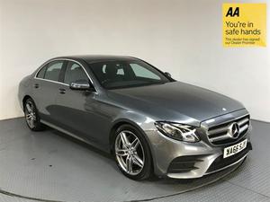 Mercedes-Benz E Class 2.0 E 220 D AMG LINE 4d AUTO 192 BHP