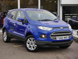 Ford EcoSport 1.0 EcoBoost Zetec 5 door