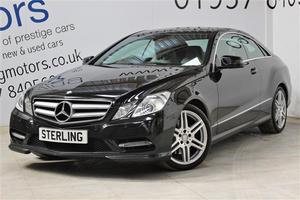 Mercedes-Benz E Class E250 CDI BlueEFFICIENCY Sport 2dr Tip