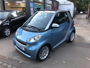 Smart Fortwo 1.0 MHD Passion Cabriolet 2dr Petrol Softouch