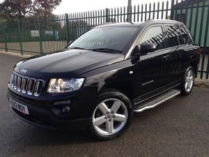Jeep Compass 2.1 CRD LIMITED 4WD 5d 161 BHP LEATHER SIDE