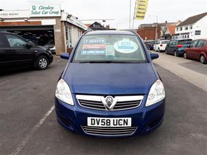 Vauxhall Zafira 1.6 Exclusiv 7 Seater From £ + Retail