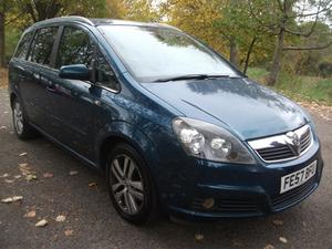 Vauxhall Zafira 1.8i Design 5dr NEW CLUTCH FITTED ++ 12