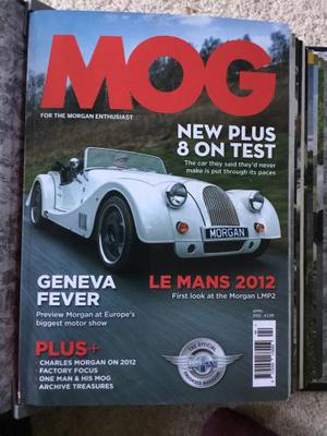 ‘Mog Mag’ (magazine for the Morgan Car enthusiasts)