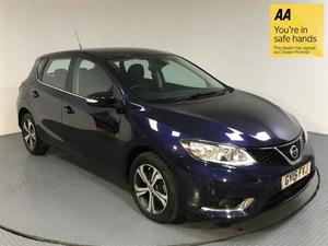 Nissan Pulsar 1.2 ACENTA DIG-T XTRONIC 5d AUTO 115 BHP