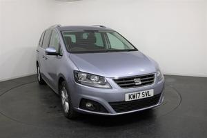 Seat Alhambra 2.0 TDI SE 5d AUTO 150 BHP Bluetooth Front and