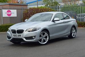 BMW 2 Series BMW 218i Coupe Luxury 2dr [Driver Comfort Pack]