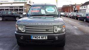 Land Rover Range Rover VOGUE 3.0 Diesel Auto From £ +