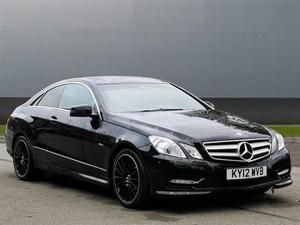 Mercedes-Benz E Class E250 CDI BlueEFFICIENCY Sport 2dr