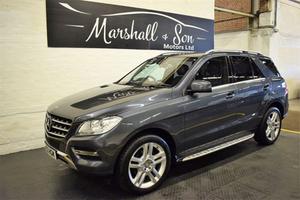 Mercedes-Benz M Class 2.1 ML250 BLUETEC SE 5d AUTO 204 BHP