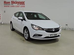 Vauxhall Astra 1.4 SRI S/S 5d AUTO 148 BHP with front/rear
