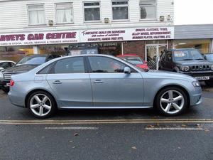 Audi A4 2.0 TFSI S LINE 4d 208 BHP