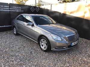 Mercedes-Benz E Class 2.1 E220 CDI BlueEFFICIENCY SE Edition