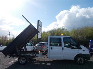 Ford Transit 2.2 TDCi 350 L 1-Way Double Cab Tipper RWD 4dr